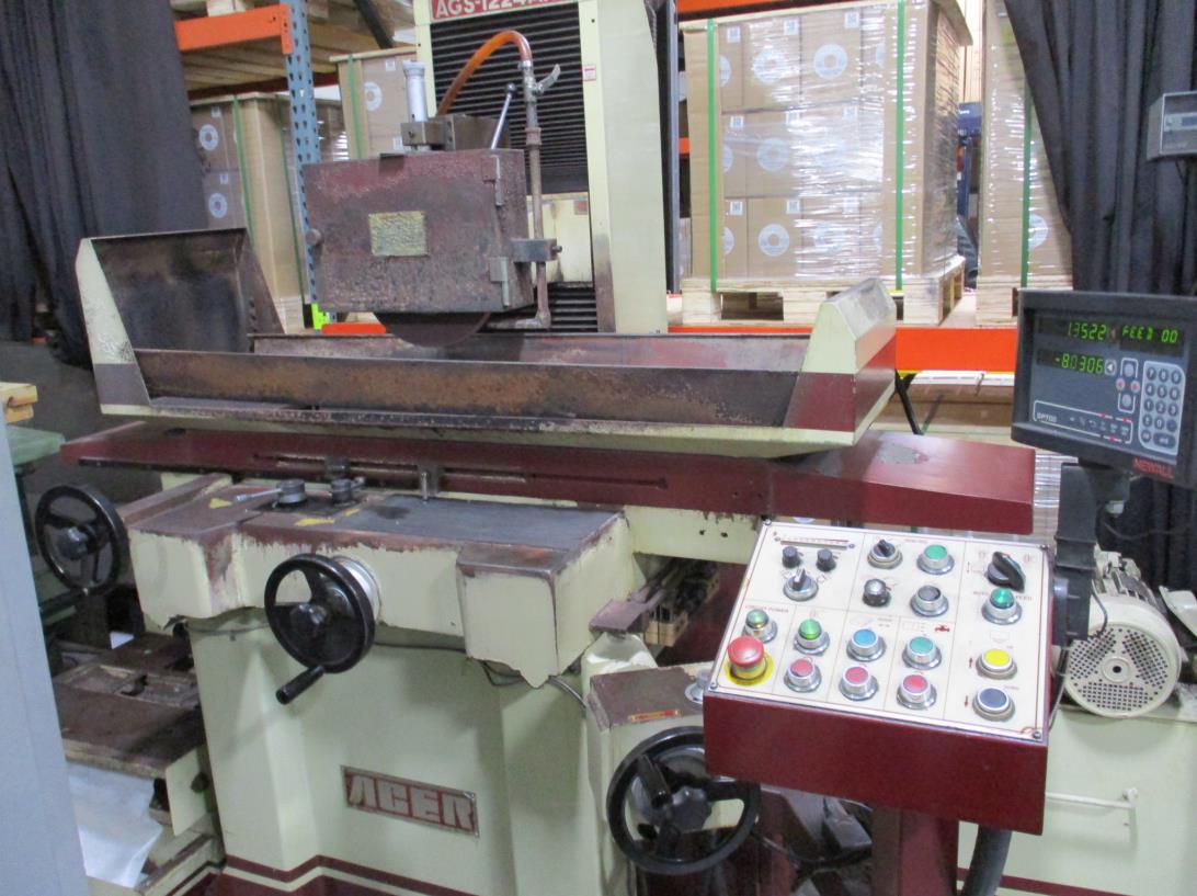 Used Acer AGS-1224AHD Automatic Hydraulic Surface Grinder