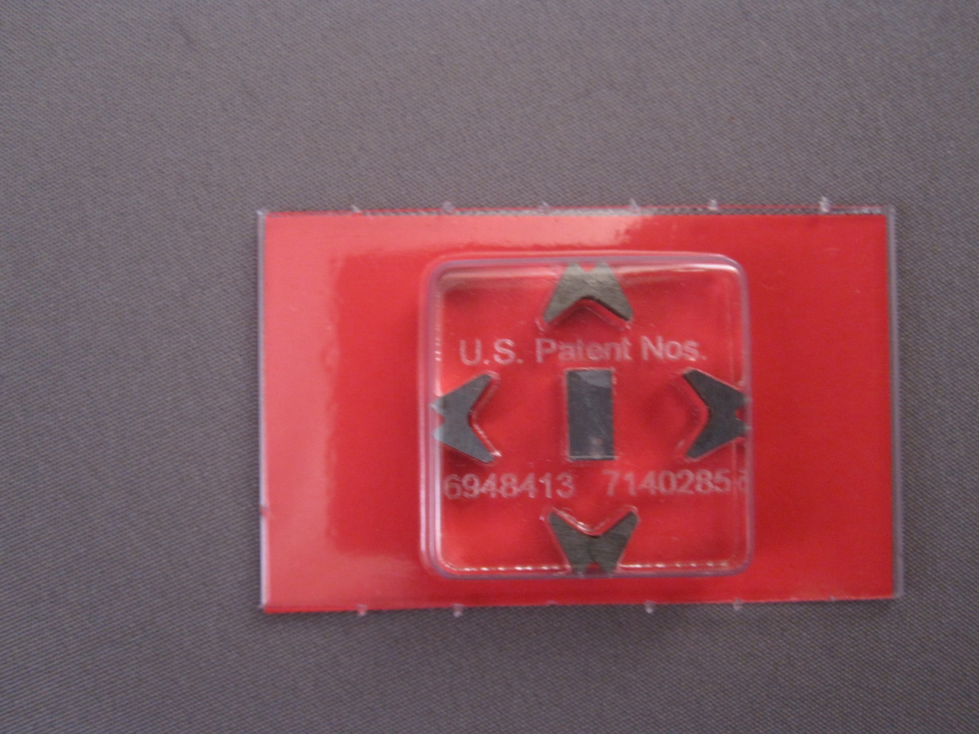 REPLACEMENT CARBIDE INSERTS AND FIXED BLADE SET OF (QTY 5) FOR EXTENDED LIFE CHOPPER